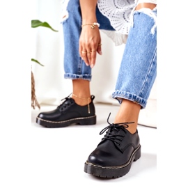 Leather Oxford Shoes Big Star II274107 Black 4 Leather Oxford Shoes Big Star II274107 Black 4