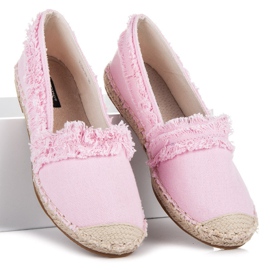 Vices Pink espadrilles with tassels 1
