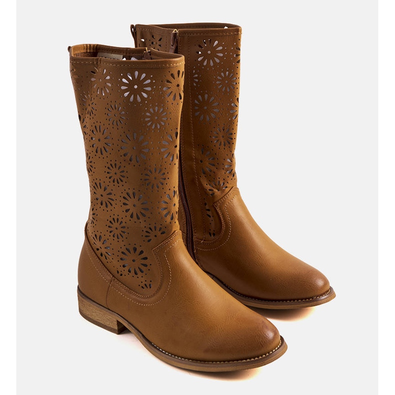 PA1 Bitsis brown children's boots 1 PA1 Bitsis brown children's boots 1