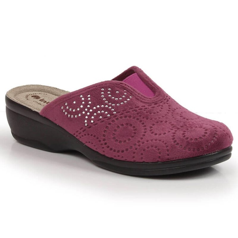 Comfortable slippers with elastic band Inblu ARC22 red 1