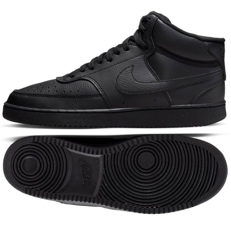 Nike Court Vision Mid Next Nature DN3577 003 shoes black 1