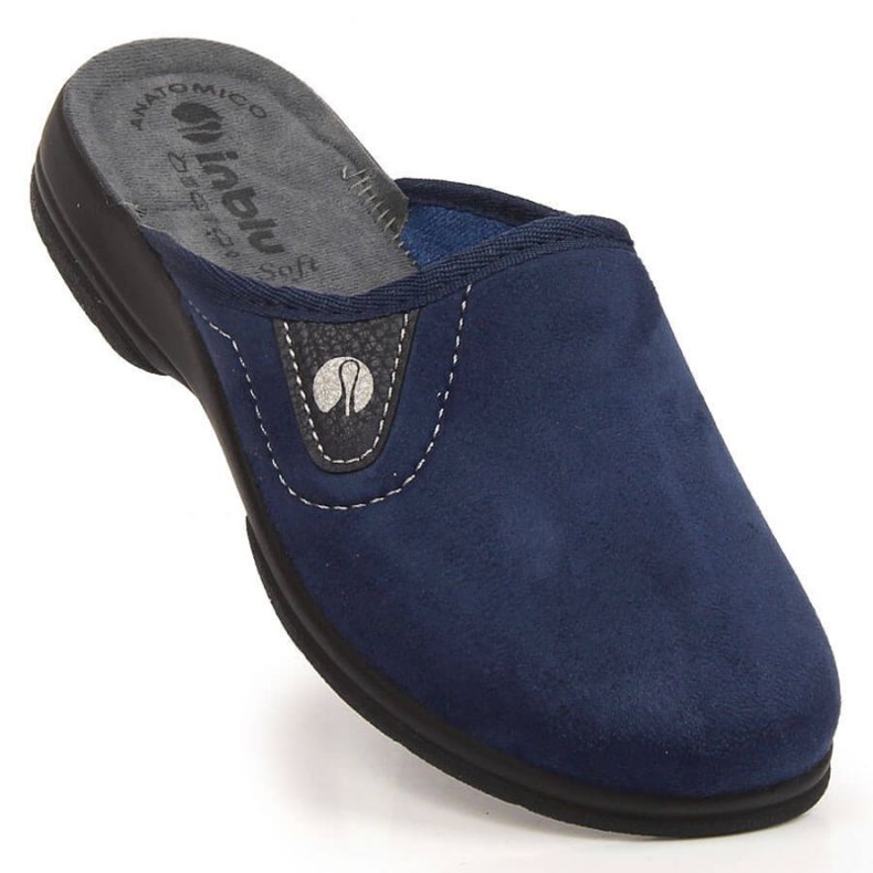 Comfortable indoor slippers Inblu M ARC24A navy blue 1 Comfortable indoor slippers Inblu M ARC24A navy blue 1