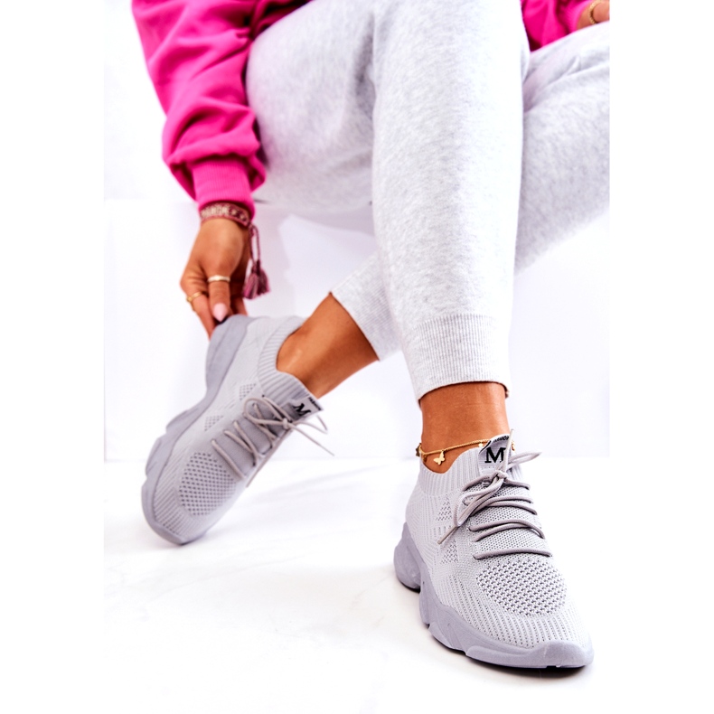 PS1 Sport Shoes Fabric Sneakers Gray Nolene grey 2 PS1 Sport Shoes Fabric Sneakers Gray Nolene grey 2