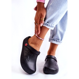 Women's Light Slippers Kroks Big Star II275001 Black 2
