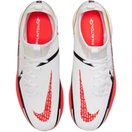 Indoor shoes Nike Phantom GT2 Academy Df Ic Jr DC0815-167 white red 2