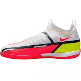 Indoor shoes Nike Phantom GT2 Academy Df Ic Jr DC0815-167 white red 3