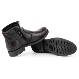 Olivier Men's winter leather Chelsea boots 302MP kabir brown 3 Olivier Men's winter leather Chelsea boots 302MP kabir brown 3