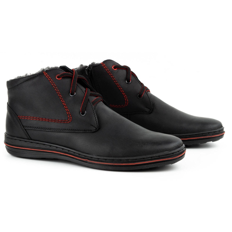 Polbut Women's winter insulated boots 339 black 2