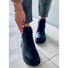 BM Atomic Black women's trappers boots 1