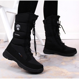 Black American Club waterproof snow boots 2 Black American Club waterproof snow boots 2