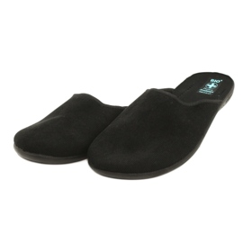 Men's Corduroy Slippers Adanex black 3 Men's Corduroy Slippers Adanex black 3