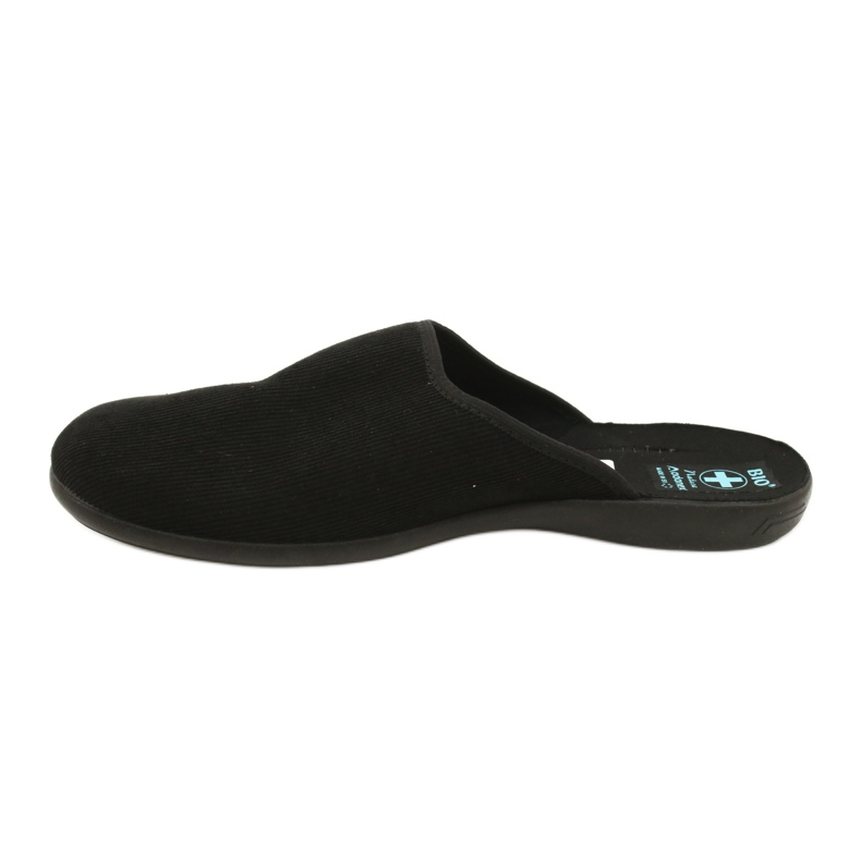 Men's Corduroy Slippers Adanex black 2 Men's Corduroy Slippers Adanex black 2