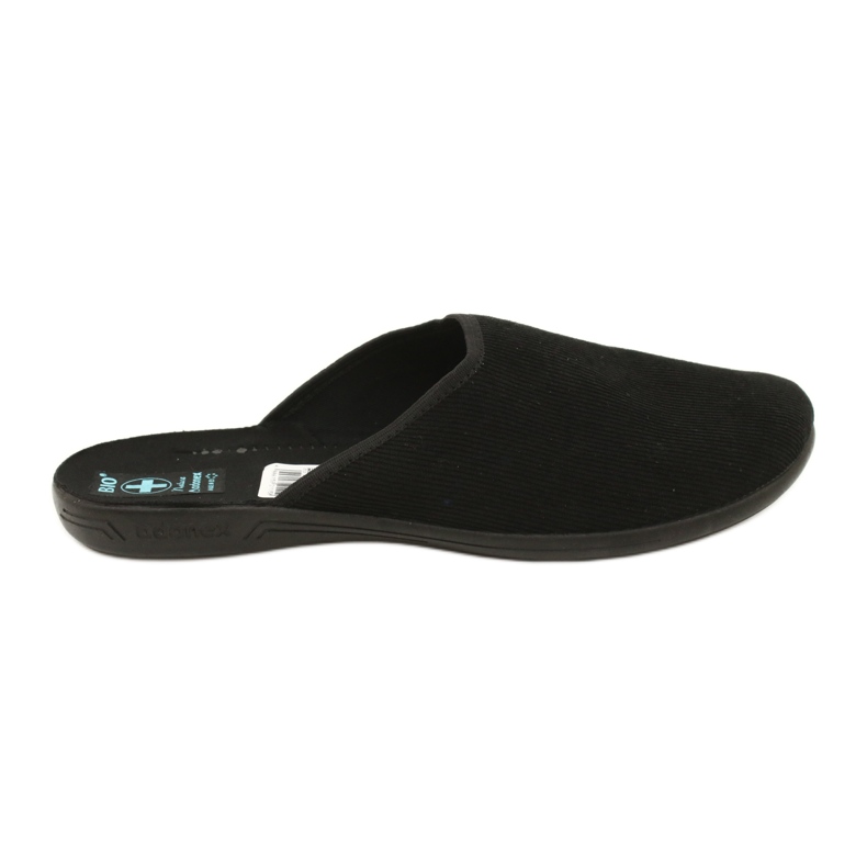 Men's Corduroy Slippers Adanex black 1 Men's Corduroy Slippers Adanex black 1