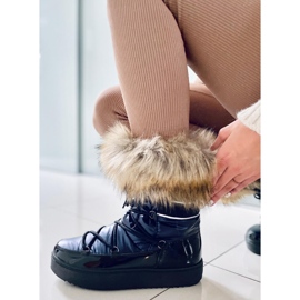 Amerie Blue women's snow boots black 1