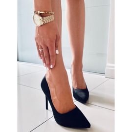 PA1 Women's satin high heels Talia Black 2