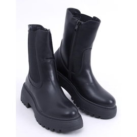 PA1 Shaw Black high top Chelsea boots 1 PA1 Shaw Black high top Chelsea boots 1