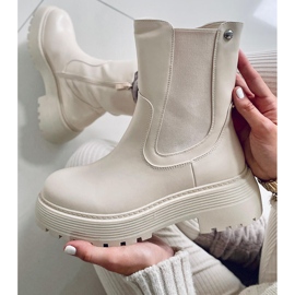 PA1 Shaw Beige high top Chelsea boots 2 PA1 Shaw Beige high top Chelsea boots 2