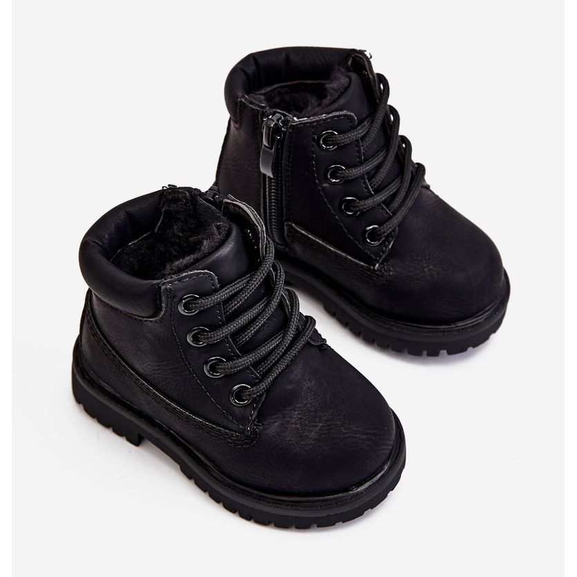 Childrens black discount timberland boots
