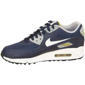 Nike Air Max 90 Gs W 307793-417 shoes navy blue 1