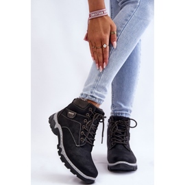 PA1 Women's Trapper Boots Warm Zipper Black Jake 1