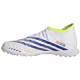 Adidas Predator Edge.3 Tf Jr GV8502 soccer shoes white white 1