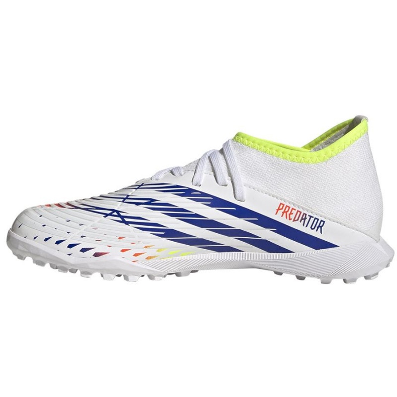 Adidas Predator Edge.3 Tf Jr GV8502 soccer shoes white white 1