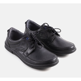 Lukio men's black shoes 1