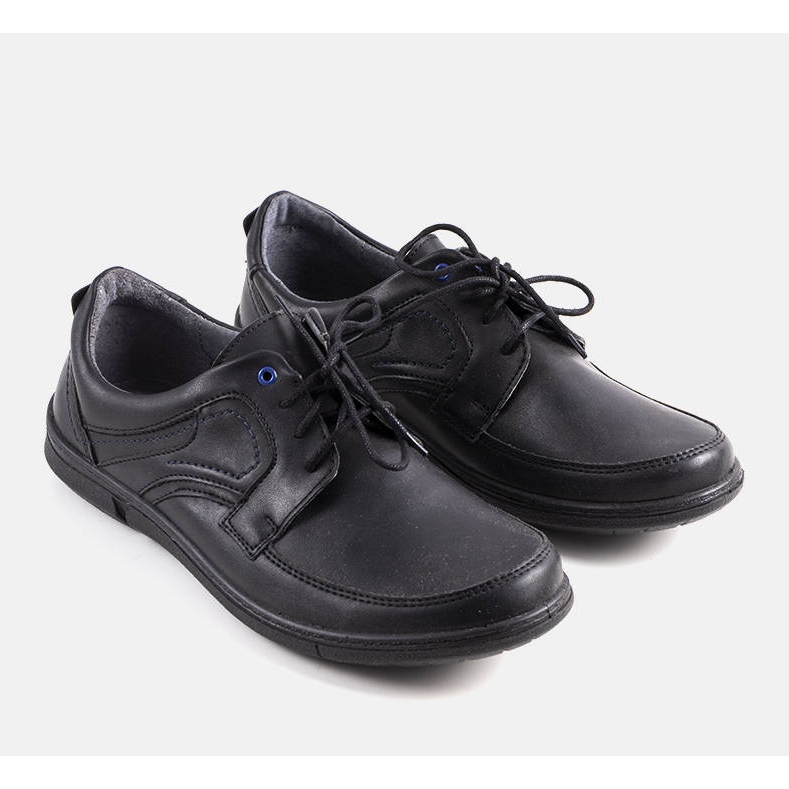 Lukio men's black shoes 1