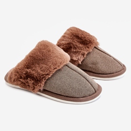Men's Warm Slippers Brown Marcus 1