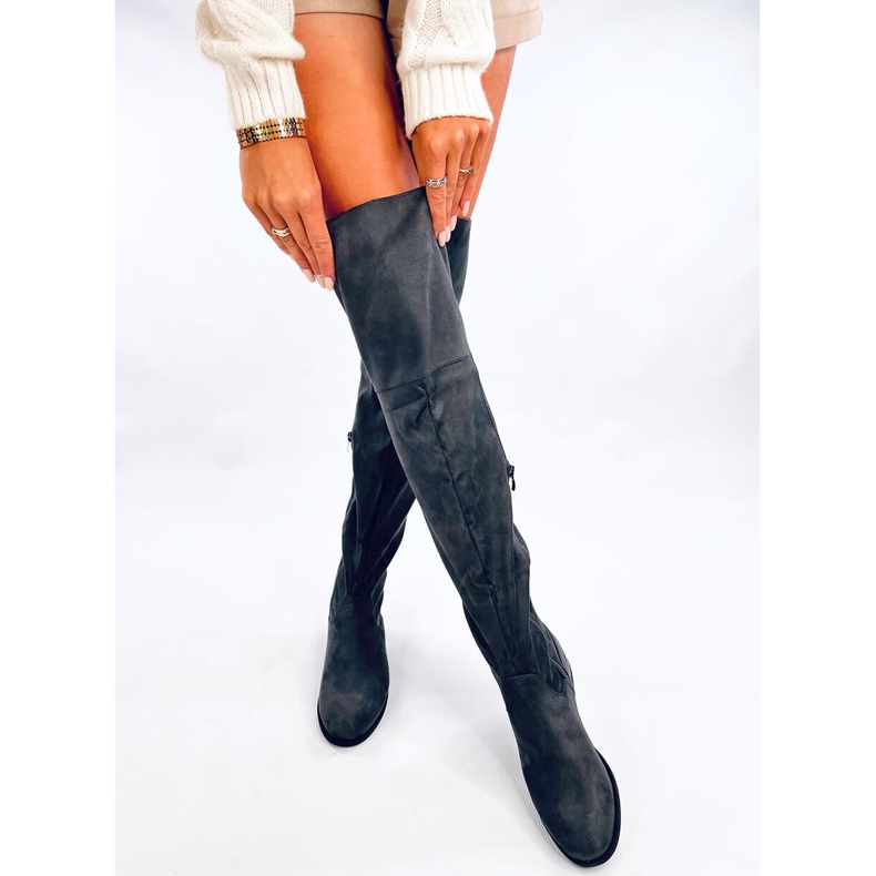 Scott Gray boots grey 1