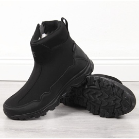 Men's waterproof insulated snow boots black DK 1 Men's waterproof insulated snow boots black DK 1