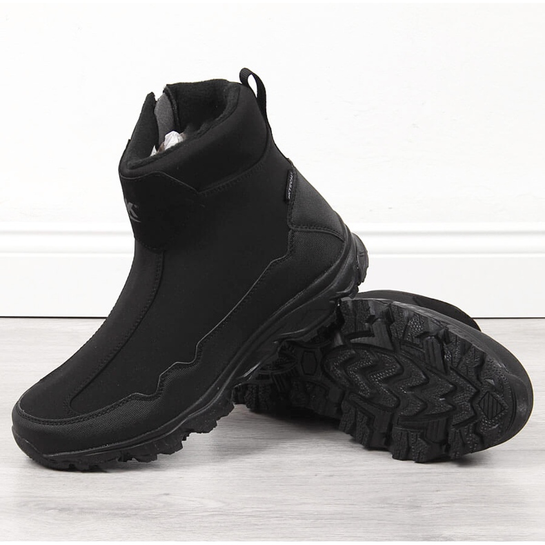 Men's waterproof insulated snow boots black DK 1 Men's waterproof insulated snow boots black DK 1