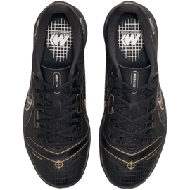 Nike Mercurial Vapor 14 Academy Ic Jr DJ2861-007 football shoes black black 1