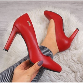 Sergio Leone Heel Pumps W SK3AF red 1