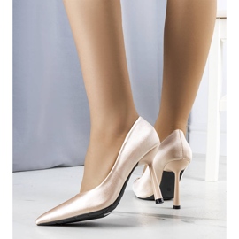 PA1 Beige elegant Kamden high heels 1