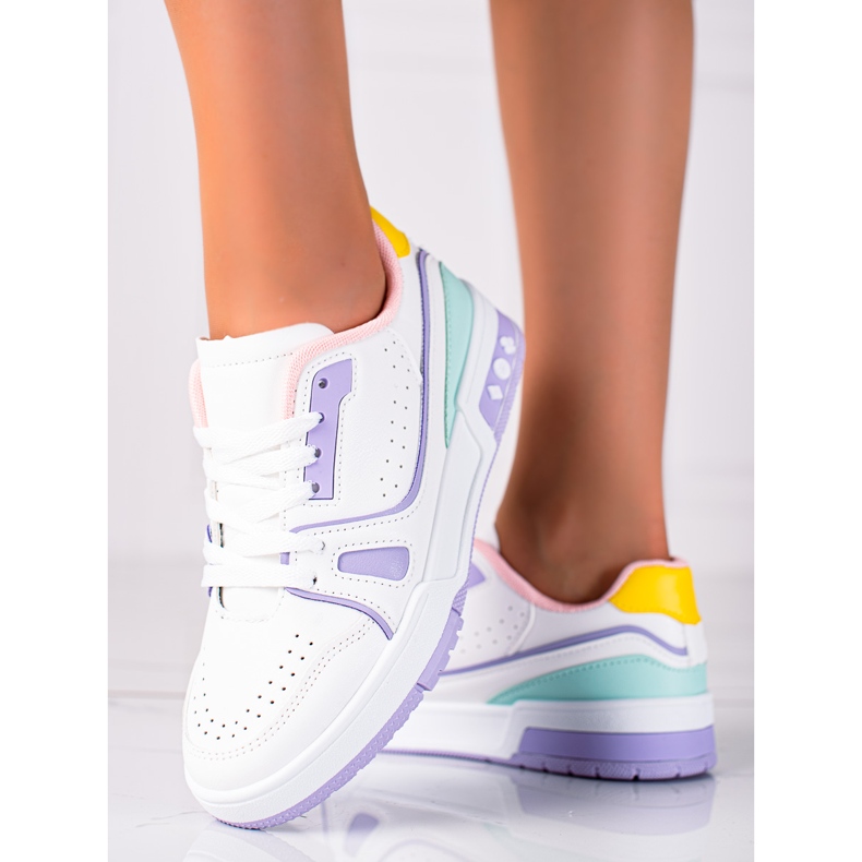 SHELOVET Fashionable Sports Shoes white 1