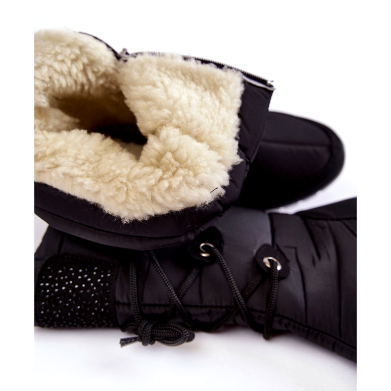 High Warm Snow Boots Progress PROGJ-20-07 Black 3