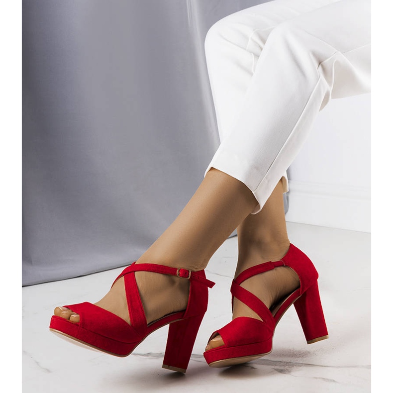 BM Red sandals on the Artemi post 1