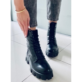 BM Alfre Black Lace-up Workers 2