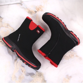 DK Soft Shell black waterproof snow boots 2