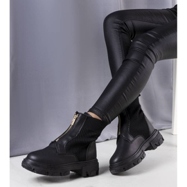 PA1 Cazade black boots 1