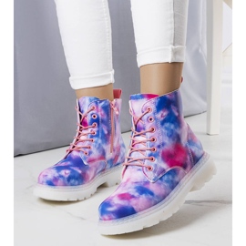 Colorful insulated boots from Amarel blue 1