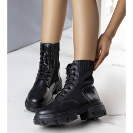 PA1 Lenotre women's black boots 1