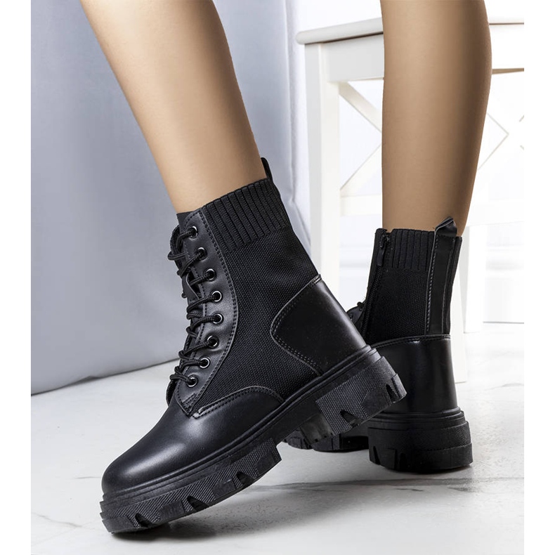 PA1 Lenotre women's black boots 2