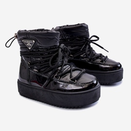 Children's Insulated Snow Boots Black Colina 1 Children's Insulated Snow Boots Black Colina 1