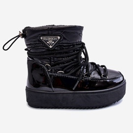 Children's Insulated Snow Boots Black Colina 2 Children's Insulated Snow Boots Black Colina 2