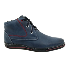Polbut 339 navy blue men's winter boots 1