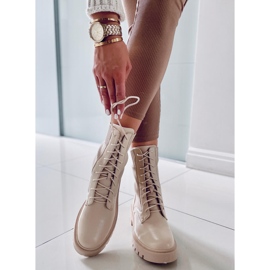 BM Boots with elastic Cass Beige upper 2