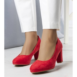 BM Red high heel pumps from Lauris 1