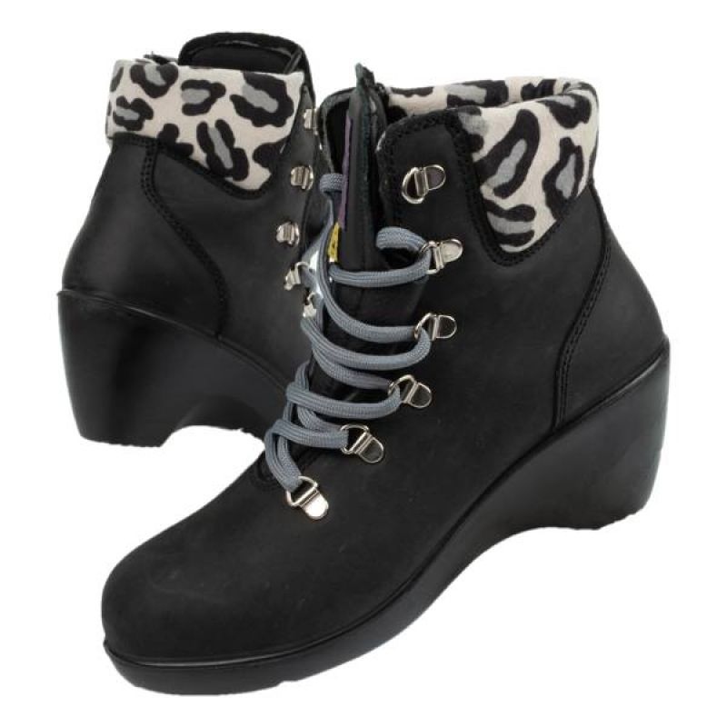 Lavoro 6033 black work shoes high quality